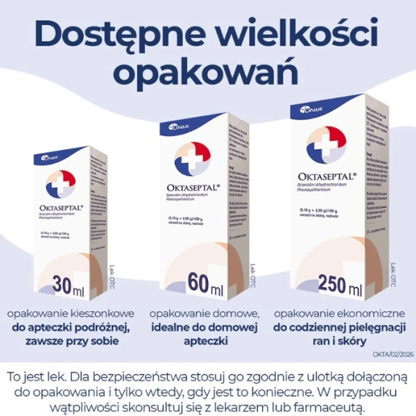 Oktaseptal (0,1g+2g)/100g, aerozol na skórę, 60ml 4