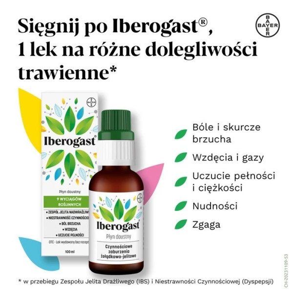 Iberogast, lek złożony, płyn doustny, 100ml 2
