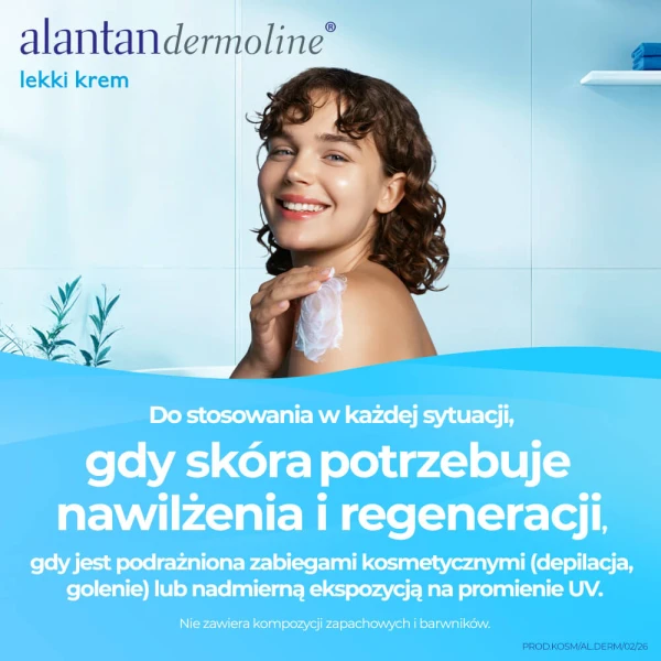 Alantandermoline, krem lekki, 5% d-pantenolu, 50g 4