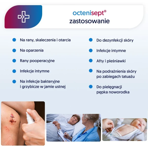 Octenisept (0,1g+2g)/100g, płyn do stosowania na rany, błonę śluzową i skórę, 1000ml 4