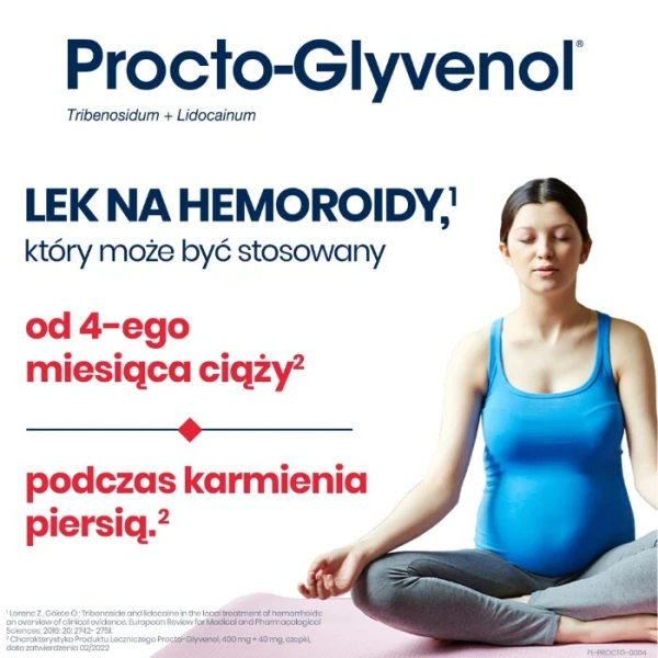 Procto-Glyvenol (400mg+40mg), czopki doodbytnicze, 10 sztuk 5