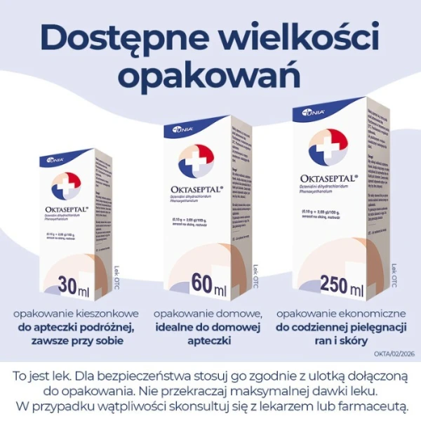 Oktaseptal (0,1g+2g)/100g, aerozol na skórę, 30ml 3