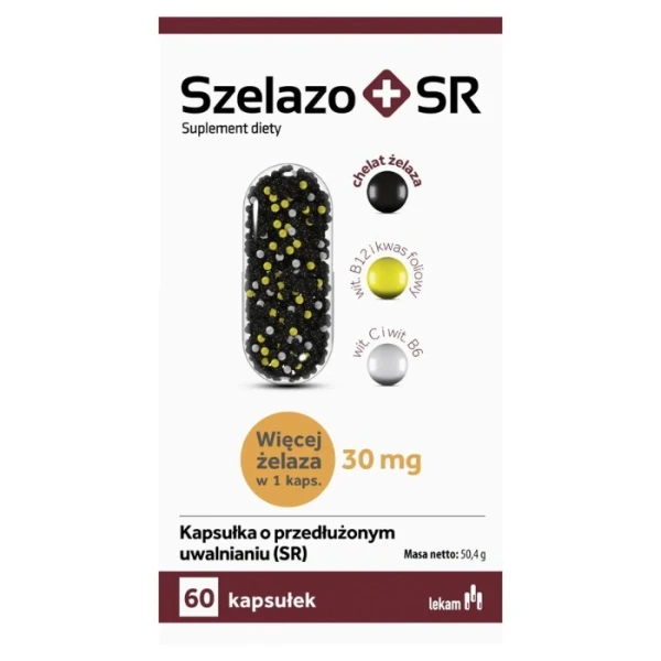 Szelazo+ SR, 60 kapsułek 2