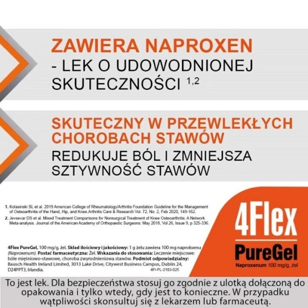 4Flex PureGel 100mg/g, żel, 100g 5