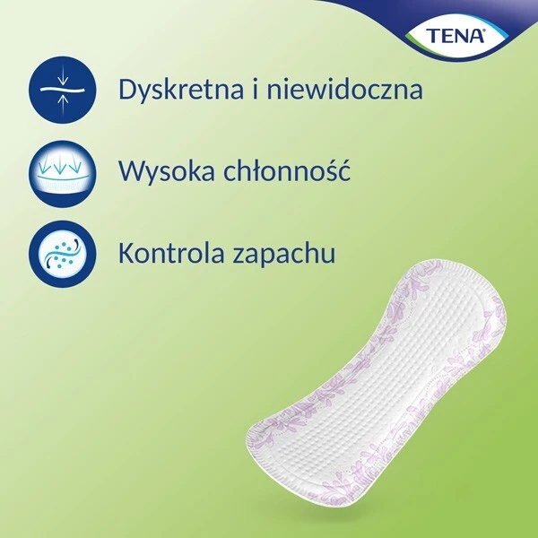 Wkłady anatomiczne Tena Lady Slim Ultra Mini, chłonność 1/8, 28 sztuk 2