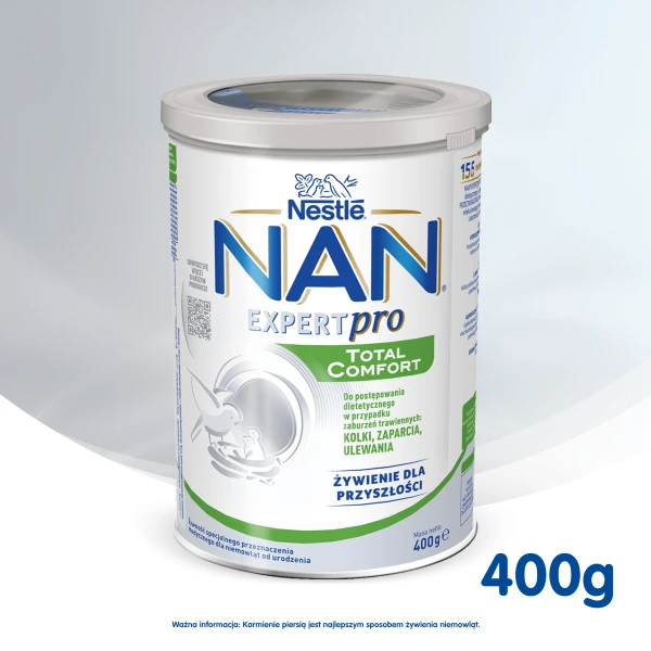 Nestle Nan Expert ProTotal Comfort, mleko dla niemowląt z tendencją do kolek i zaparć, od urodzenia, 400g 5