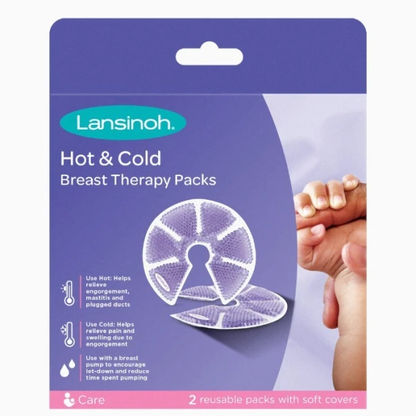 Lansinoh, kompresy żelowe Hot&Cold, 2 sztuki (1 para) 3