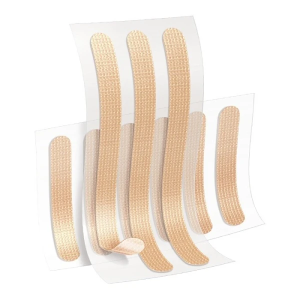Leukoplast, Leukosan Strip, Wound Closure, paski do zamykania ran, cieliste, 2 rozmiary, 9 sztuk 2