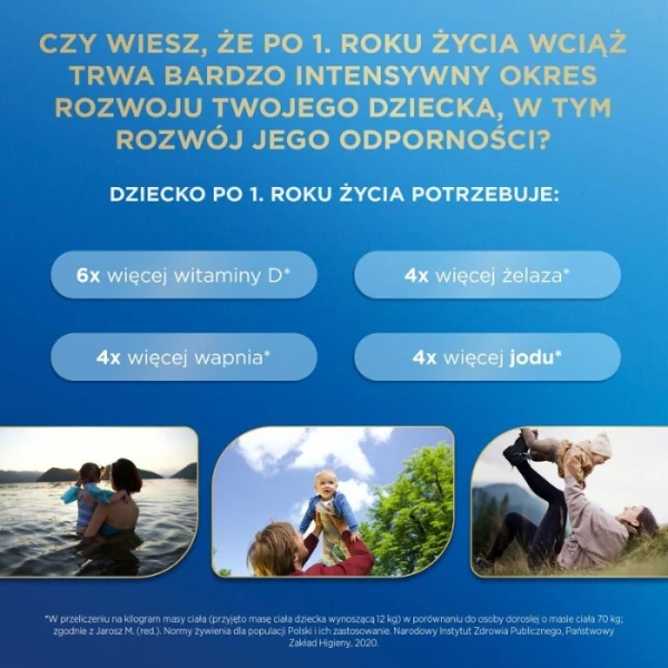 Bebilon 3 Advance, formuła na bazie mleka, po 1 roku życia, 1000g 3
