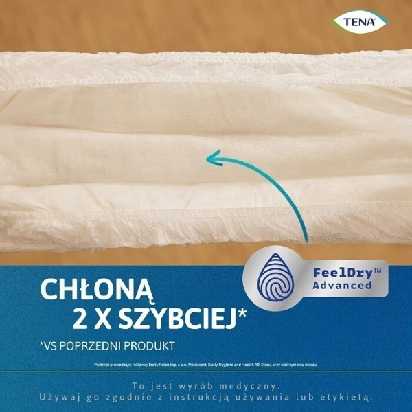 Majtki chłonne Tena Pants ProSkin Normal, rozmiar L chłonność 5,5/8, nowa wersja, 30 sztuk 2