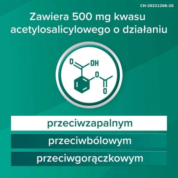Aspirin 500mg, 100 tabletek 4