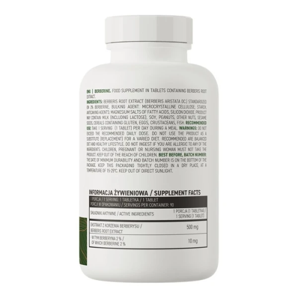 OstroVit, Berberine, 90 tabletek 2