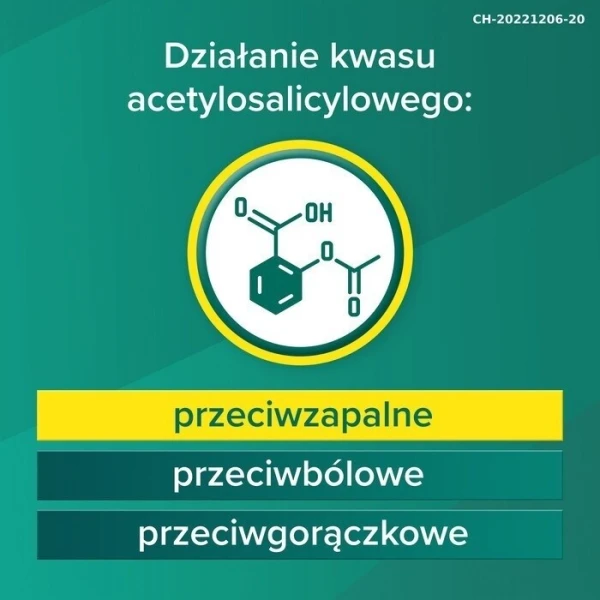 Aspirin C (400mg+240mg), 40 tabletek musujących 2