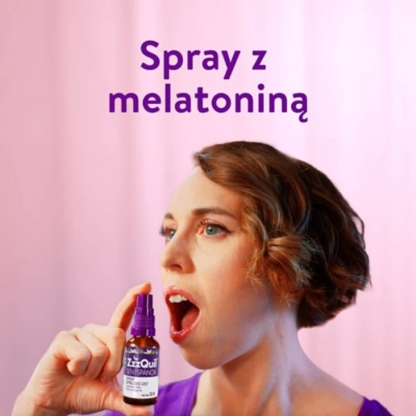 Vicks Zzzquil Sen, spray z melatoniną, 30ml 5