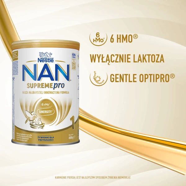 Nestle Nan Supreme Pro 1, mleko początkowe, od urodzenia, 400g 5