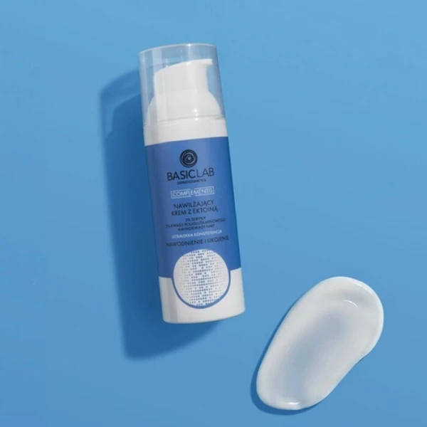 BasicLab Complementis, Nawodnienie i Ukojenie, nawilżający krem z ektoiną, 50ml 2
