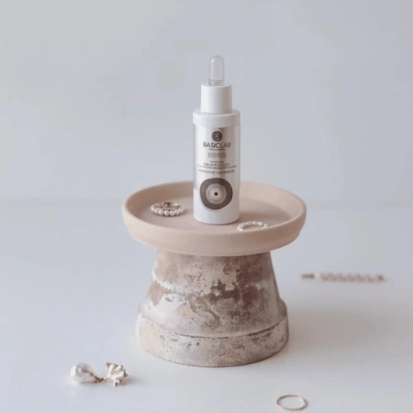 BasicLab Esteticus, Nawilżenie i Ujędrnienie, serum peptydowe pod oczy z Argireline 10%, 30ml 2