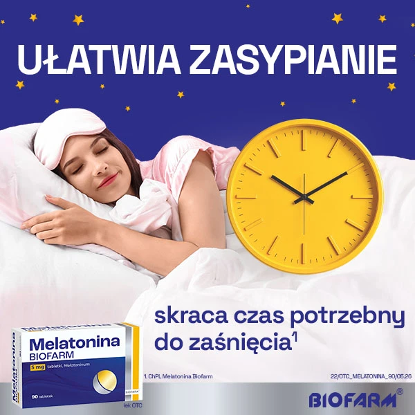 Melatonina Biofarm 5mg, 90 tabletek 6