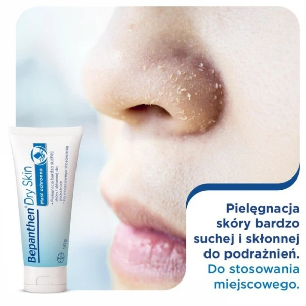 Bepanthen Dry Skin, maść ochronna, skóra bardzo sucha i skłonna do podrażnień, 50g 5