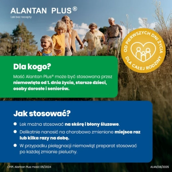 Alantan Plus (20mg+50mg)/g, maść, 30g 4