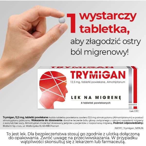 Trymigan 12,5mg, 6 tabletek 5