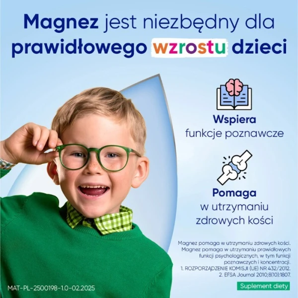 Magne B6 Kids, od 4 lat, smak arbuzowy, 30 tabletek do żucia, dwupak 3