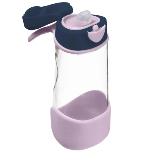 B.Box, butelka sportowa tritanowa, Indigo Rose, po 3 roku życia, 450ml 2