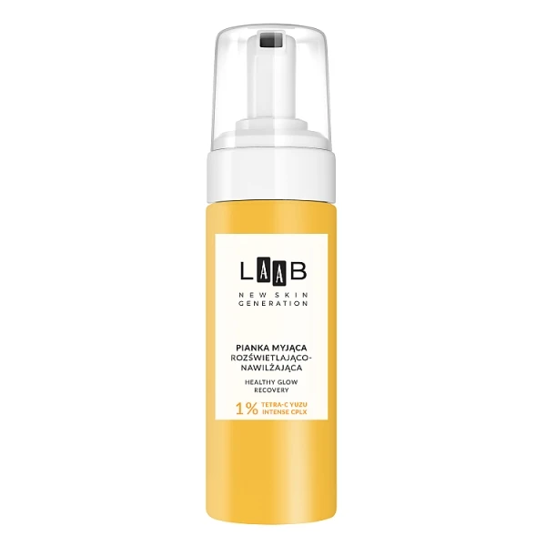AA Laab 1% Tetra-C Yuzu, pianka myjąca, rozświetlająco-nawilżająca, 150ml