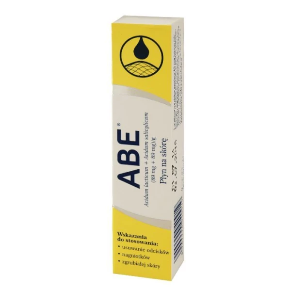 ABE (89mg+89mg)/g, płyn na skórę, 8g