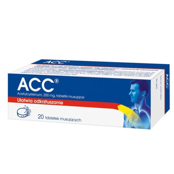ACC 200mg, 20 tabletek musujących