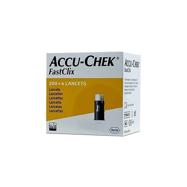 Accu-Chek FastClix, lancety do nakłuwacza, 204 sztuki