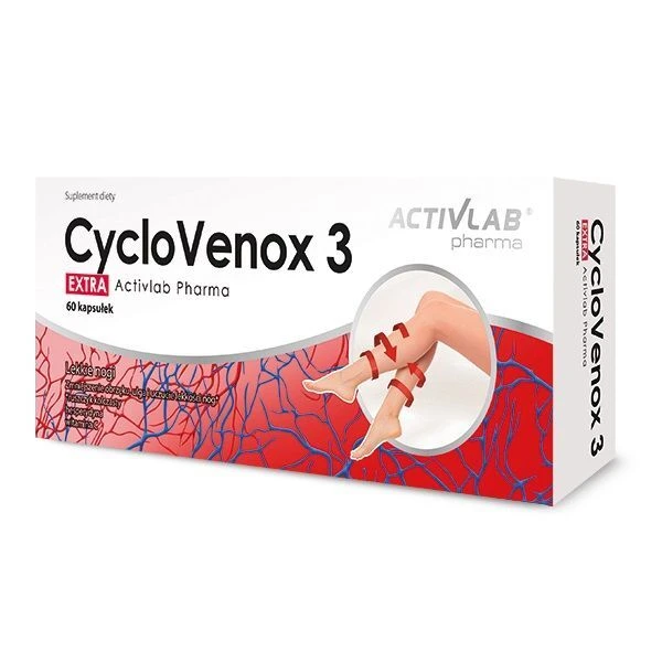 Activlab, CycloVenox 3 Extra, 60 kapsułek
