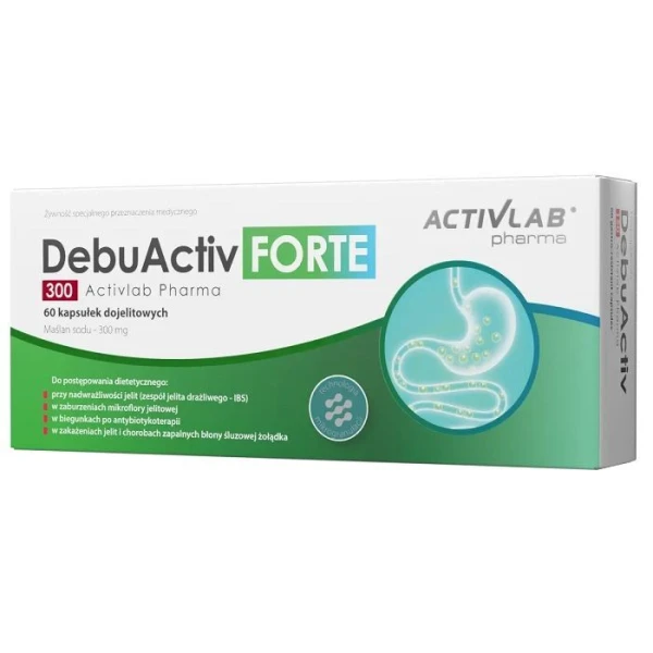 Activlab Pharma, DebuActiv Forte 300, 60 kapsułek dojelitowych