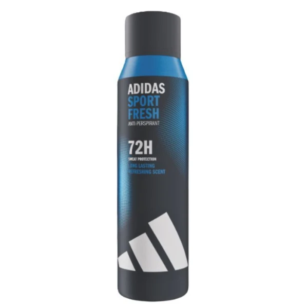 Adidas Sport Fresh, antyperspirant 72h, spray, 150ml