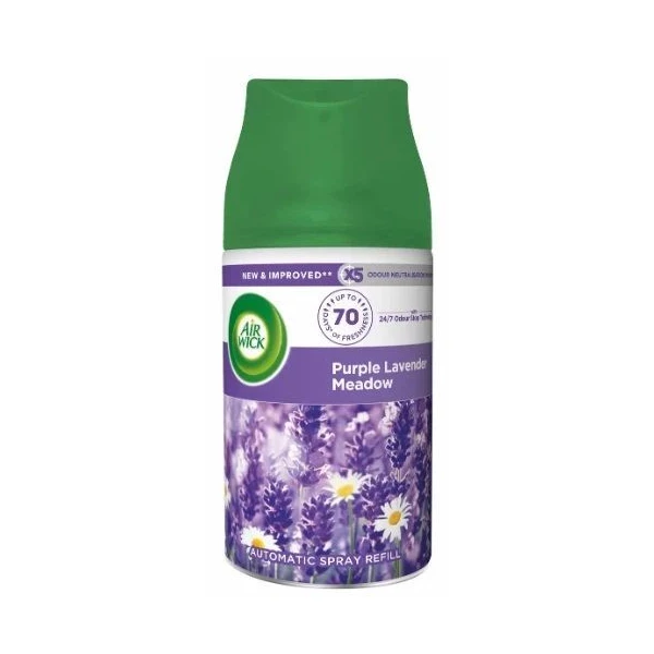 Air Wick Freshmatic, wkład zapasowy do dyfuzora automatycznego, Purple Lavender Meadow, 250ml
