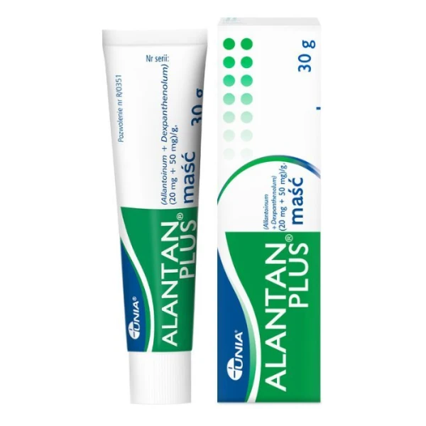 Alantan Plus (20mg+50mg)/g, maść, 30g
