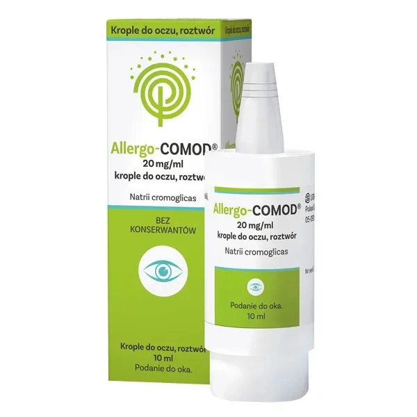 Allergo-Comod 20mg/ml, krople do oczu, 10ml