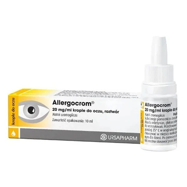 Allergocrom 20mg/ml, krople do oczu, 10ml