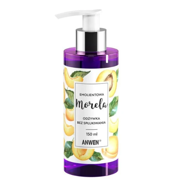 Anwen Emolientowa Morela, odżywka do włosów bez spłukiwania, 150ml