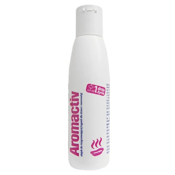 Aromactiv, olejek do kąpieli, od urodzenia, 125ml