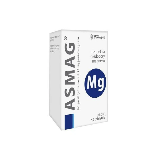 Asmag 20mg, 50 tabletek
