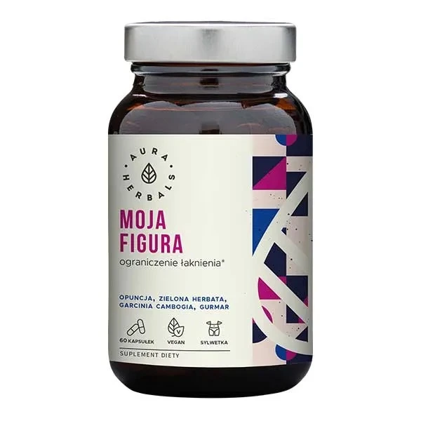 Aura Herbals, Moja Figura, Ograniczenie Łaknienia, 60 kapsułek