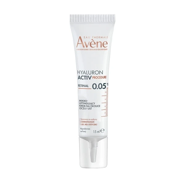 Avene Hyaluron Activ Procedure, krem liftingujący na okolice oczu i ust, 15ml