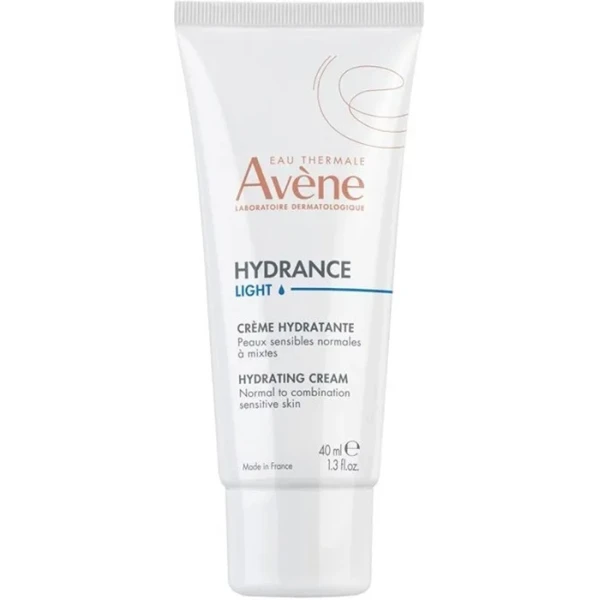 Avene Hydrance Light, lekki krem nawilżający do skóry normalnej, tłustej i wrażliwej, 40ml
