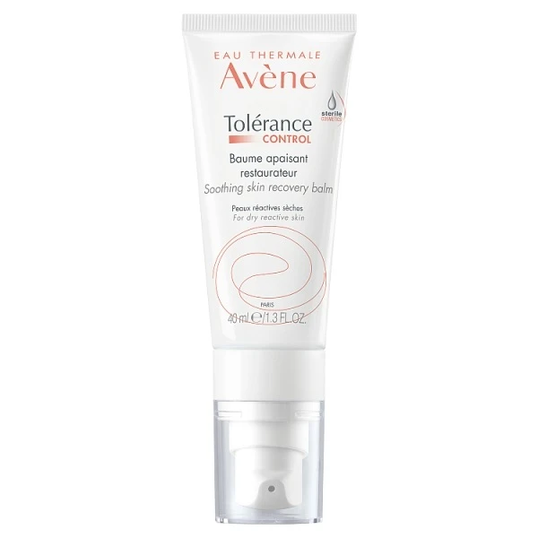 Avene Tolerance Control, balsam łagodząco-regenerujący do skóry suchej i reaktywnej, 40ml