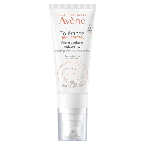 Avene Tolerance Control, krem łagodząco-regenerujący do skóry reaktywnej, 40ml