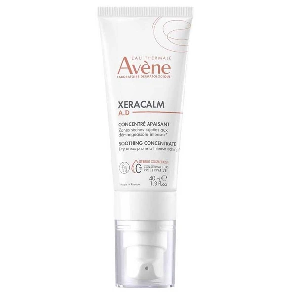 Avene XeraCalm A.D, koncentrat kojący dla skóry suchej i atopowej, dla niemowląt i osób dorosłych, 40ml