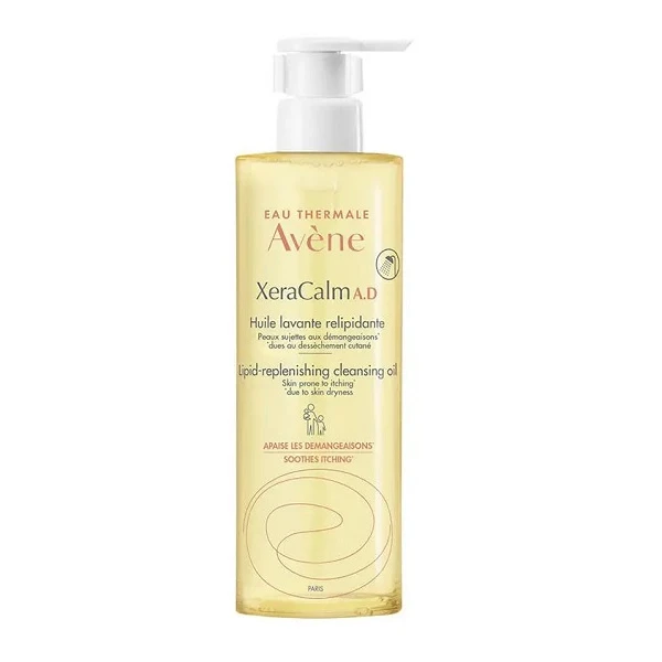 Avene XeraCalm A.D, olejek oczyszczający uzupełniający lipidy, skóra sucha i atopowa, 400ml