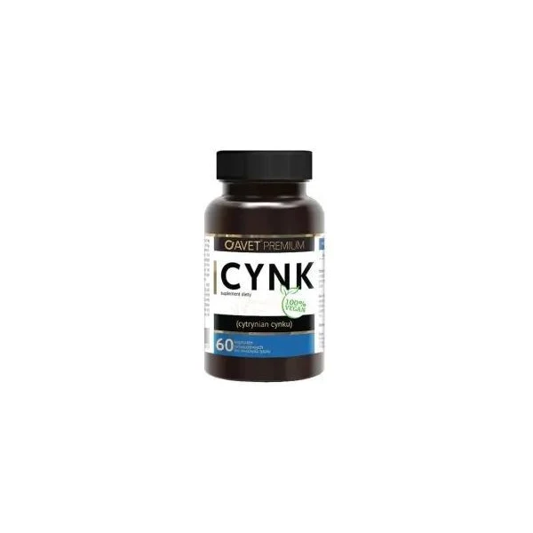 Avet Premium, Cynk, 60 kapsułek