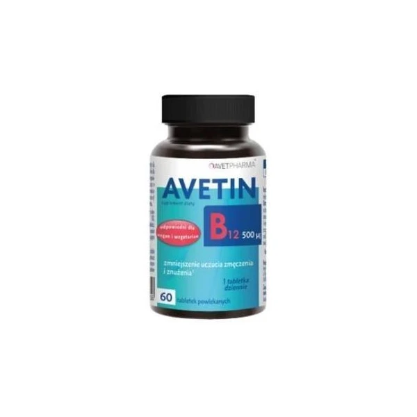 Avetin B12, 60 tabletek